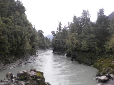 Die Schlucht von unten